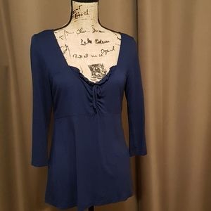 Navy blue blouse